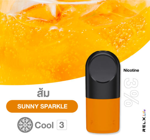 Pos-Relx-กลิ่น-ส้มRELX Infinity Pod Sunny Sparkle
