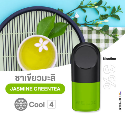 RELX Infinity Pod Jasmine Green tea-relxlife