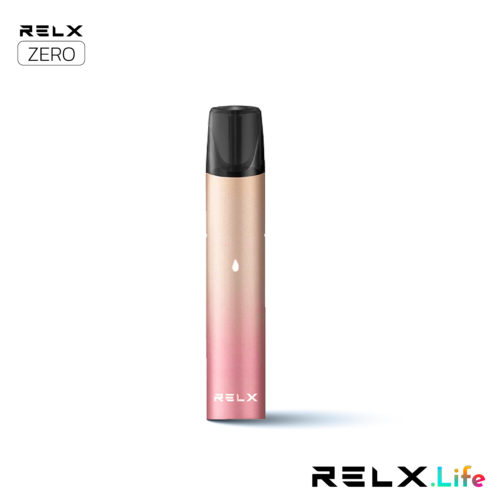Relx Zero Classic พอด น้ำยาบุหรี่ไฟฟ้า-ชมพู-ทูโทน