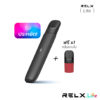 Relx Lite พอด น้ำยาบุหรี่ไฟฟ้า สีดำ