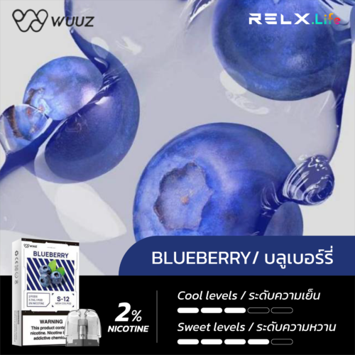 Wuuz Pod Blueberry/ บลูเบอร์รี่